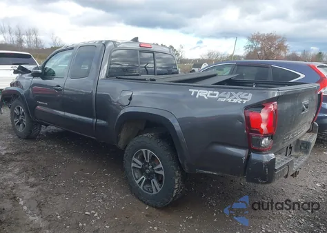 2018 Toyota Tacoma Trd Sport из США, поврежденный, VIN 5TFSZ5AN6JX165470